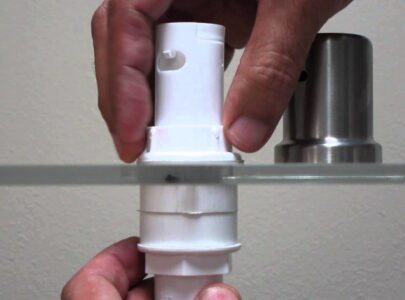 How to install an air gap in your dishwasher.